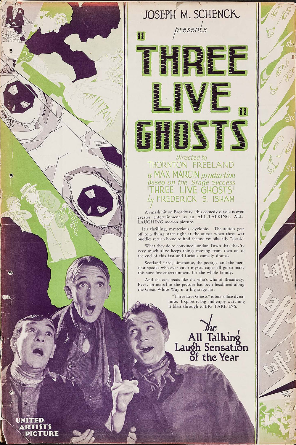 THREE LIVE GHOSTS